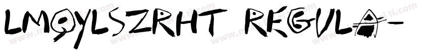 LMQYLSZRHT Regula字体转换
